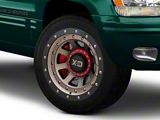 XD FMJ Satin Black Dark Tint Wheel; 20x12; -44mm Offset (99-04 Jeep Grand Cherokee WJ)