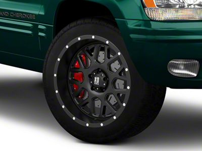 XD Grenade Satin Black Wheel; 20x10; -24mm Offset (99-04 Jeep Grand Cherokee WJ)