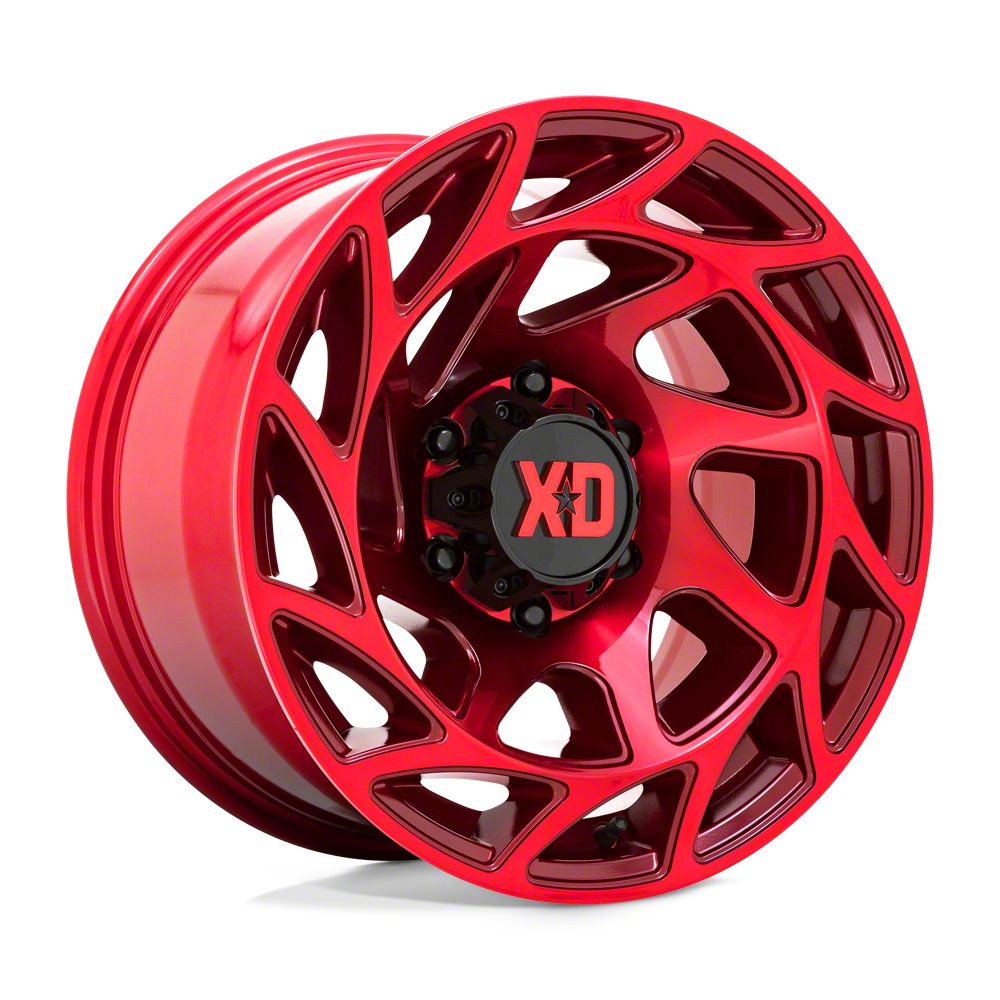 XD Jeep Grand Cherokee Onslaught Candy Red Wheel; 20x9; 0mm