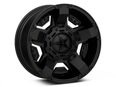 XD Rockstar II Matte Black Wheel; 17x9; -12mm Offset (99-04 Jeep Grand Cherokee WJ)