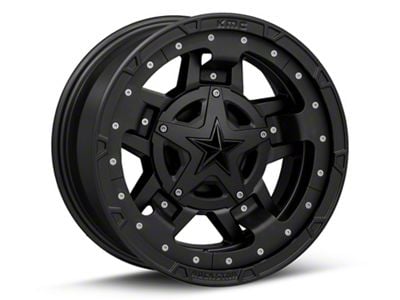 XD Rockstar III Matte Black Wheel; 17x9; -12mm Offset (99-04 Jeep Grand Cherokee WJ)