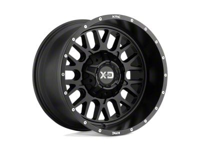 XD Snare Satin Black Wheel; 20x9; 18mm Offset (99-04 Jeep Grand Cherokee WJ)