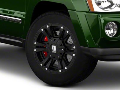 XD Monster II Satin Black Wheel; 18x9; 18mm Offset (05-10 Jeep Grand Cherokee WK)