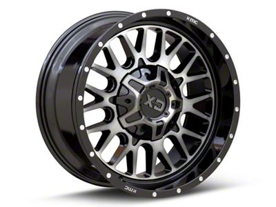 XD Snare Gloss Black with Gray Tint Wheel; 20x10; -18mm Offset (05-10 Jeep Grand Cherokee WK)