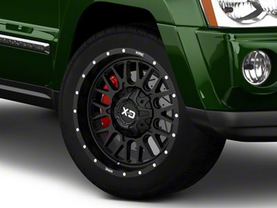 XD Snare Satin Black Wheel; 20x10; -18mm Offset (05-10 Jeep Grand Cherokee WK)