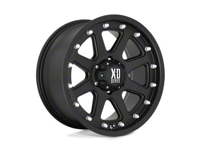 XD Addict Matte Black Wheel; 18x9; -12mm Offset (11-21 Jeep Grand Cherokee WK2)