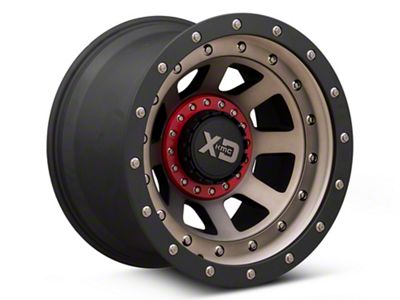 XD FMJ Satin Black Dark Tint Wheel; 20x10; -18mm Offset (76-86 Jeep CJ7)