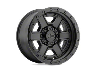 XD Fusion Off-Road Satin Black Wheel; 17x9; -12mm Offset (18-25 Jeep Wrangler JL)