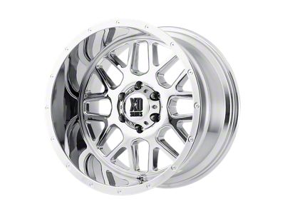 XD Grenade Chrome Wheel; 18x9; -12mm Offset (18-25 Jeep Wrangler JL)