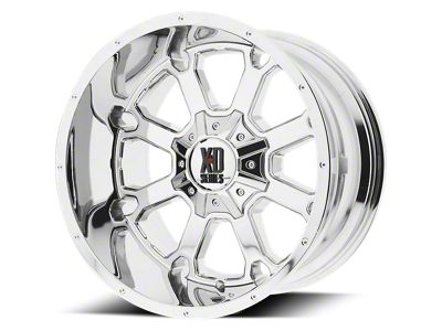 XD Buck 25 Chrome Wheel; 20x10; -24mm Offset (07-18 Jeep Wrangler JK)