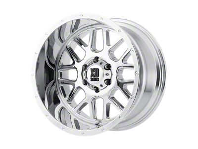 XD Grenade Chrome Wheel; 20x9; 0mm Offset (07-18 Jeep Wrangler JK)