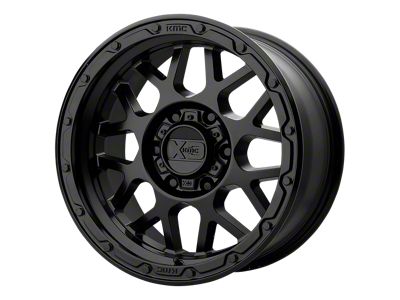 XD Grenade OR Matte Black Wheel; 20x9; 18mm Offset (07-18 Jeep Wrangler JK)