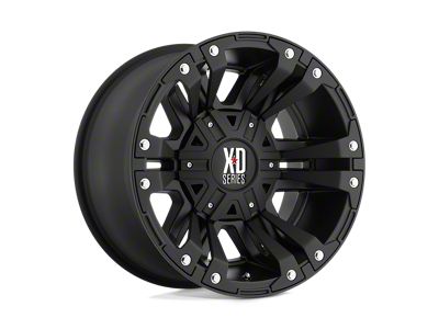 XD Monster II Matte Black Wheel; 20x9; 0mm Offset (07-18 Jeep Wrangler JK)