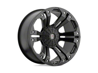 XD Monster Matte Black Wheel; 18x9; -12mm Offset (07-18 Jeep Wrangler JK)