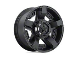 XD Rockstar II Matte Black Wheel; 17x8; 10mm Offset (07-18 Jeep Wrangler JK)