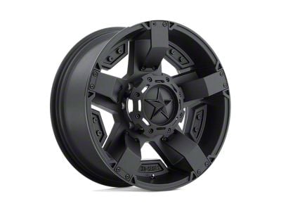 XD Rockstar II Matte Black Wheel; 17x8; 10mm Offset (07-18 Jeep Wrangler JK)