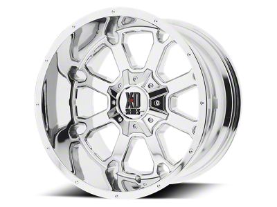 XD Buck 25 Chrome Wheel; 20x9; 0mm Offset (18-25 Jeep Wrangler JL)