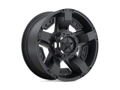 XD Rockstar II Matte Black Wheel; 20x9; 0mm Offset (18-25 Jeep Wrangler JL)