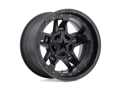 XD Rockstar III Matte Black Wheel; 18x9; 0mm Offset (18-25 Jeep Wrangler JL)
