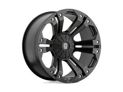 XD Monster Matte Black Wheel; 18x9; -12mm Offset (18-25 Jeep Wrangler JL)