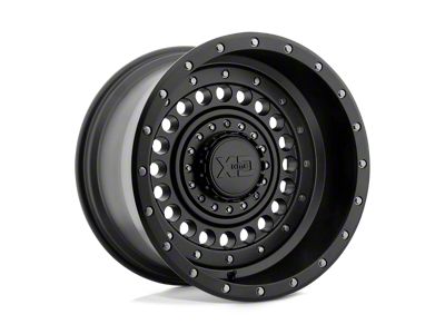 XD Panzer Satin Black Wheel; 20x12; -44mm Offset (18-25 Jeep Wrangler JL)