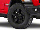 XD Rockstar II Matte Black Wheel; 18x9; 0mm Offset (18-25 Jeep Wrangler JL)