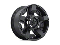 XD Rockstar II Matte Black Wheel; 17x9; -12mm Offset (18-25 Jeep Wrangler JL)