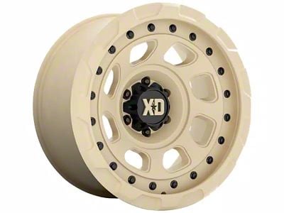 XD Storm Sand Wheel; 17x9; -12mm Offset (18-25 Jeep Wrangler JL)