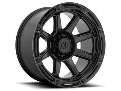 XD XD863 Satin Black Wheel; 20x9; 0mm Offset (18-25 Jeep Wrangler JL)