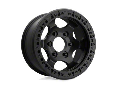 XD RG Race Beadlock Satin Black Wheel; 17x8.5; 0mm Offset (07-18 Jeep Wrangler JK)