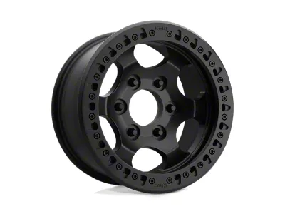 XD RG Race Beadlock Satin Black Wheel; 17x8.5; 0mm Offset (18-25 Jeep Wrangler JL)