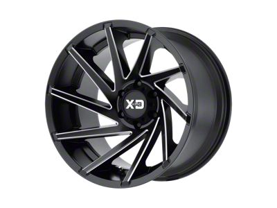 XD Cyclone Satin Black Milled 6-Lug Wheel; 20x10; -18mm Offset (16-23 Tacoma)