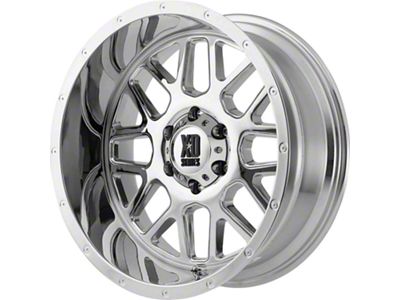 XD Grenade Chrome 6-Lug Wheel; 17x9; -12mm Offset (16-23 Tacoma)