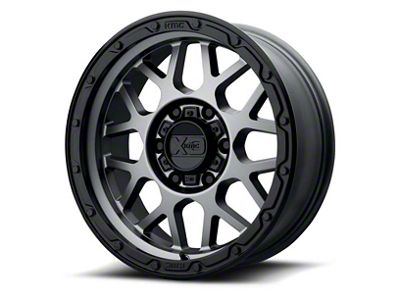 XD Grenade OR Matte Gray 6-Lug Wheel; 17x8.5; 0mm Offset (16-23 Tacoma)