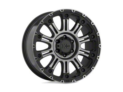 XD Hoss II Satin Black Machined Gray Tint 6-Lug Wheel; 20x10; -24mm Offset (24-25 Tacoma)
