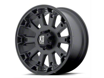 XD Misfit Matte Black 6-Lug Wheel; 18x9; 0mm Offset (16-23 Tacoma)