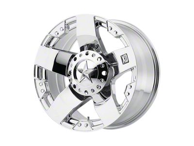 XD Rockstar Chrome 6-Lug Wheel; 17x8; 35mm Offset (16-23 Tacoma)