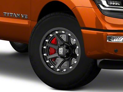 XD Addict Matte Black 6-Lug Wheel; 18x9; -12mm Offset (17-24 Titan)
