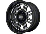 XD Cage Gloss Black Milled 6-Lug Wheel; 20x9; 18mm Offset (17-24 Titan)