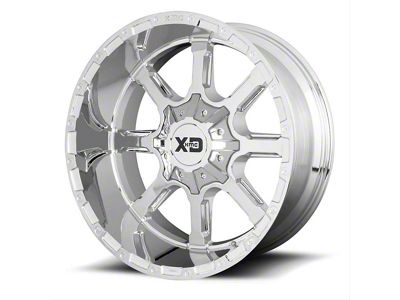 XD Mammoth Chrome 6-Lug Wheel; 20x12; -44mm Offset (17-24 Titan)