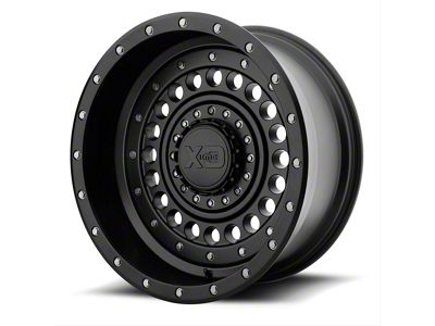 XD Panzer Satin Black 6-Lug Wheel; 20x12; -44mm Offset (17-24 Titan)