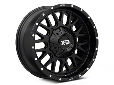 XD Snare Satin Black 6-Lug Wheel; 20x9; 0mm Offset (17-24 Titan)