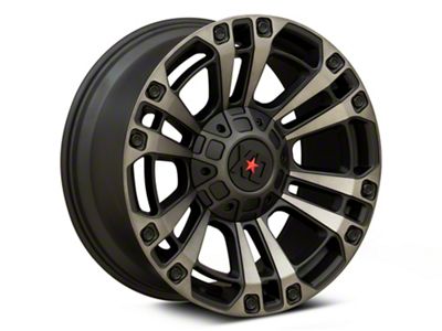 XD XD851 Satin Black with Gray Tint 6-Lug Wheel; 20x9; 0mm Offset (17-24 Titan)