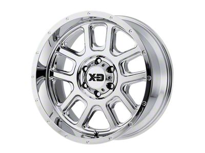 XD Delta Chrome 6-Lug Wheel; 20x9; -12mm Offset (16-24 Titan XD)
