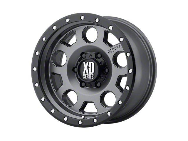 XD Titan XD Enduro Pro Matte Gray with Black Reinforcing Ring 6-Lug ...