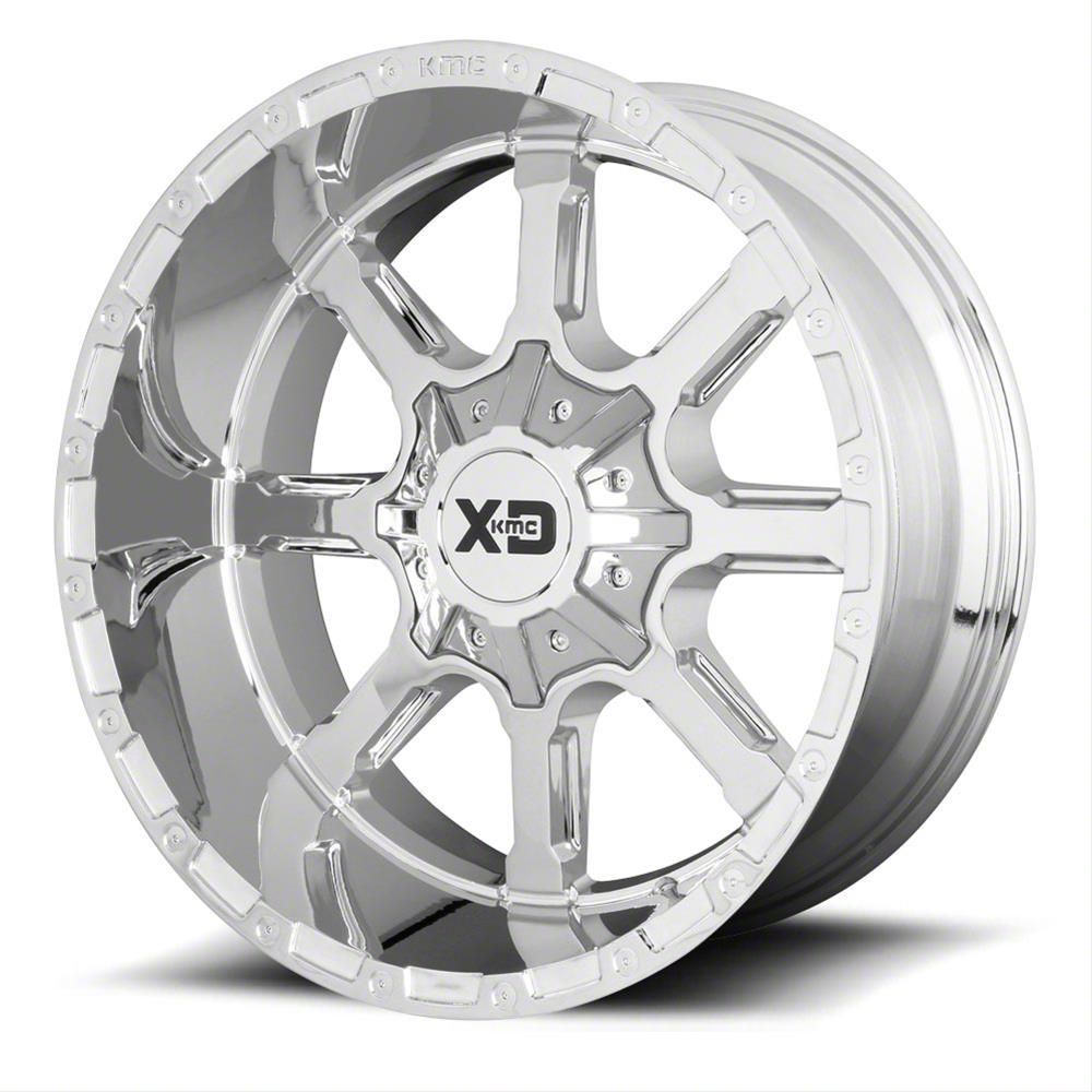 XD Titan XD Mammoth Chrome 6-Lug Wheel; 24x14; -76mm Offset ...