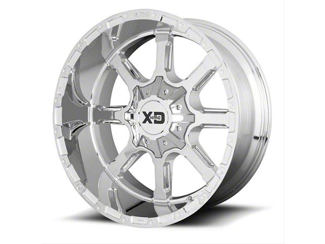 XD Titan XD Mammoth Chrome 6-Lug Wheel; 24x14; -76mm Offset ...