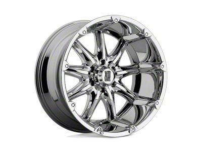 XD Badlands Chrome 6-Lug Wheel; 20x9; 18mm Offset (22-25 Tundra)