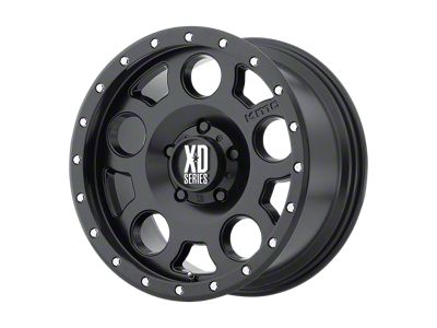 XD Enduro Pro Satin Black with Reinforcing Ring 6-Lug Wheel; 20x9; 18mm Offset (22-25 Tundra)
