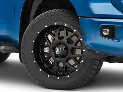 XD Grenade Satin Black 5-Lug Wheel; 20x9; 0mm Offset (14-21 Tundra)
